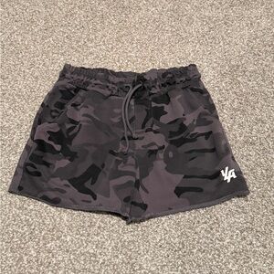 Young LA Los Angeles Men's Camo Black Shorts
